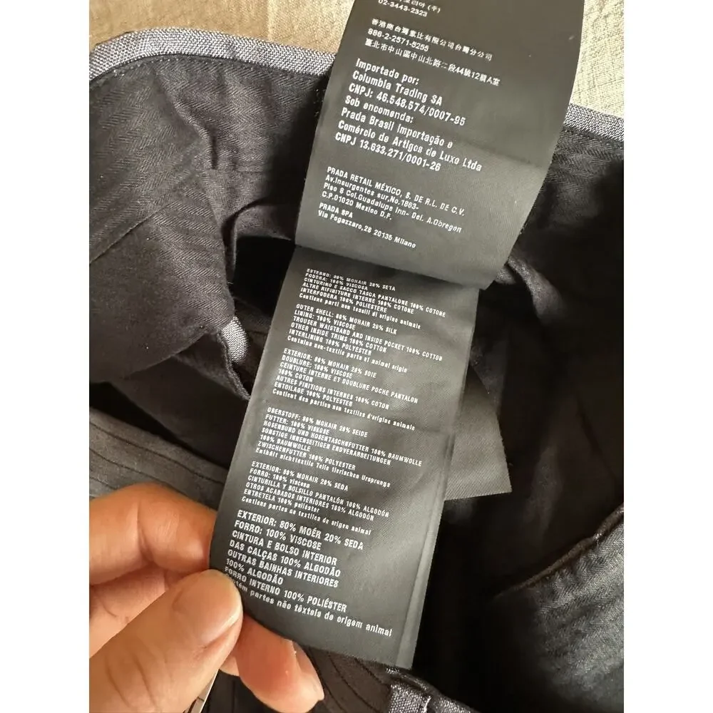 Prada mohair silk
